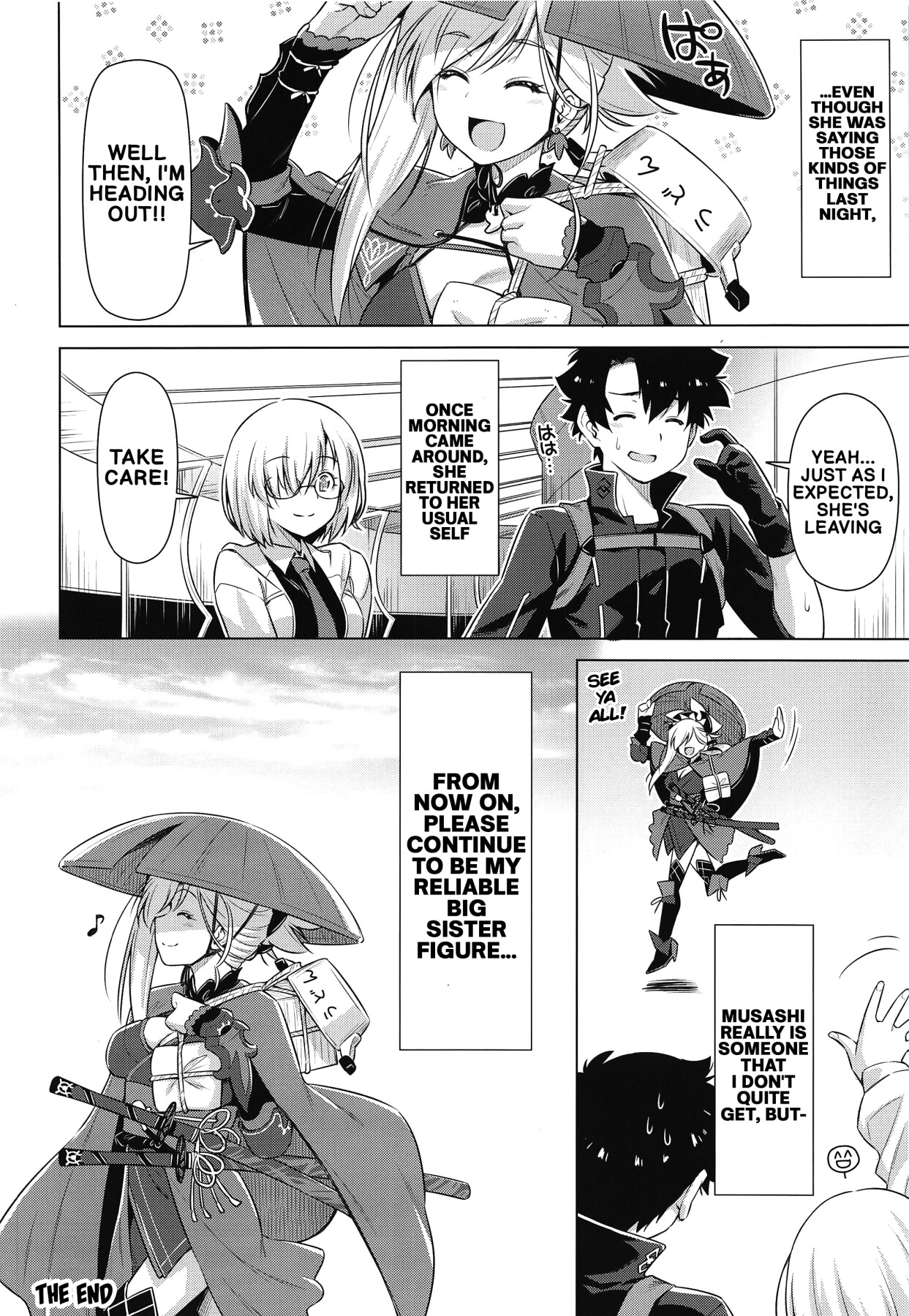 Hentai Manga Comic-The Swimsuit Swordmaster reflects on her actions-Read-22